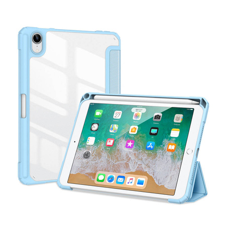 Dux Ducis Toby pancerne etui z klapką Smart Case do iPad mini 2021 z uchwytem na Apple Pencil niebieski