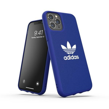 Adidas Moulded Case CANVAS iPhone 11 Pro blue/niebieski 36346