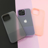 Kingxbar Plain Series case cover for iPhone 13 Pro Max silicone case gray