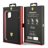 Original Case IPHONE 14 PLUS Ferrari Hardcase Silicone Metal Logo black