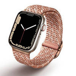 UNIQ pasek Aspen Apple Watch 40/38/41mm Braided DE różowy/citrus pink