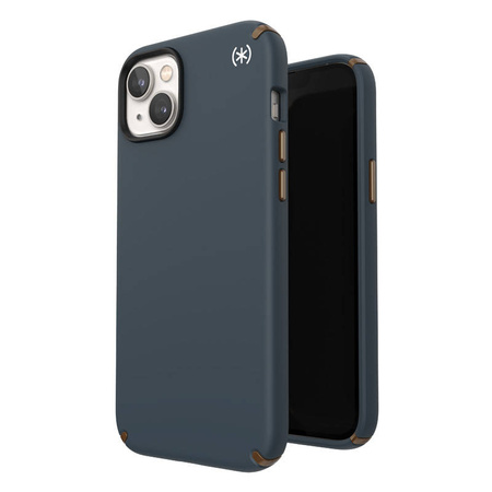 Speck Presidio2 Pro - Antybakteryjne etui iPhone 14 Plus (Charcoal / Cool Bronze / Slate)