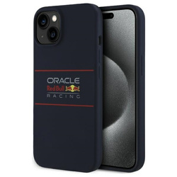 Red Bull RBHMP14S24SIHSRV iPhone 14 6.1"  hardcase granatowy/navy Silicone Horizontal Logo MagSafe