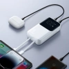 Mini-Powerbank mit integrierten Kabeln Joyroom JR-PBC06 30W 10000mAh - Weiß