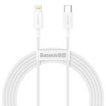 Baseus Superior kabel USB Typ C - Lightning Power Delivery 20 W 2 m Biały (CATLYS-C02)