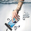 TECH-PROTECT UNIVERSAL WATERPROOF CASE BLACK/CLEAR