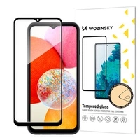 Wozinsky Full Glue Tempered Glass with Black Frame for Samsung A15 / A15 5G