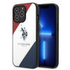 US Polo USHCP14LPSO3 iPhone 14 Pro 6,1" biały/white Tricolor Embossed