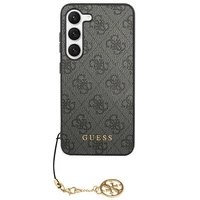 Etui Guess 4G Charms Collection na Samsung Galaxy S24 Ultra - czarne