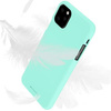 Etui IPHONE 14 Matowy Silikon Mercury Soft Jelly miętowe