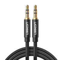 Ugreen Audiokabel 2 x Miniklinke 3,5 mm 2 m schwarz (50363 AV112)