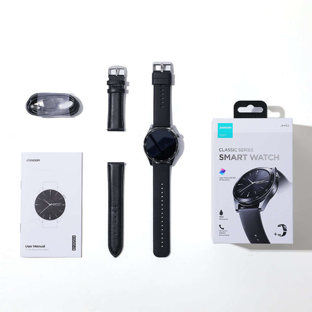 Joyroom FC2 Classic Series Call Answering Smartwatch IP68 Black (JR-FC2)