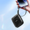 Joyroom Powerbank 10000mAh Jelly Series 22,5W mit integriertem Lightning Kabel schwarz (JR-L003)