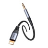 Joyroom Stereo-Audiokabel AUX 3,5 mm Miniklinke – Lightning für iPhone iPad 1,2 m schwarz (SY-A06)