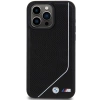 BMW Perforated Twisted Line MagSafe Hülle für iPhone 15 Pro – Schwarz