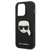 Karl Lagerfeld Saffiano Karl Head Patch Case – Etui iPhone 14 Pro Max (czarrny)