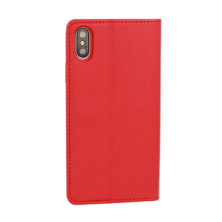 Kabura Smart Book MAGNET do XIAOMI REDMI 12 CZERWONA