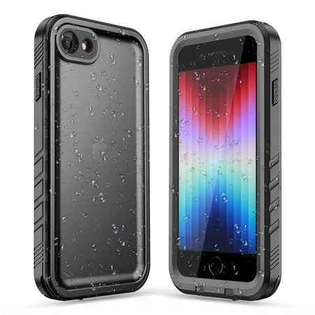 Case IPHONE SE 2022 / SE 2020 / 7 / 8 Tech-Protect Shellbox IP68 black