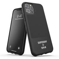 SuperDry Molded Canvas iPhone 11 Pro Ma x Case black / black 41550