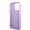 Original Case IPHONE 13 PRO MAX Guess Hardcase Saffiano 4G Small Metal Logo purple