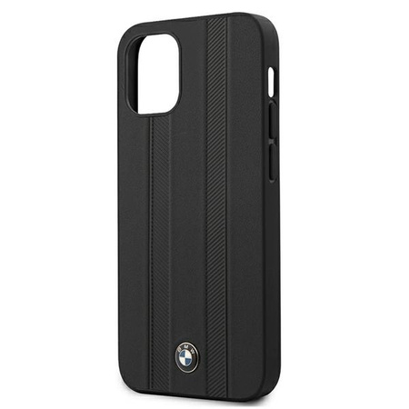 Etui BMW BMHCP12STTBK iPhone 12 mini czarny/black hardcase Signature Seat