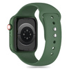 Tech-Protect Silicone Strap for Apple Watch 4 / 5 / 6 / 7 / 8 / 9 / SE / Ultra 1 / 2 (42 / 44 / 45 / 49 mm) - Green