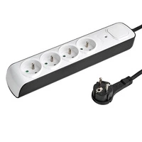 Hama Premium 4-Socket Surge Protector Strip 1.5m - White