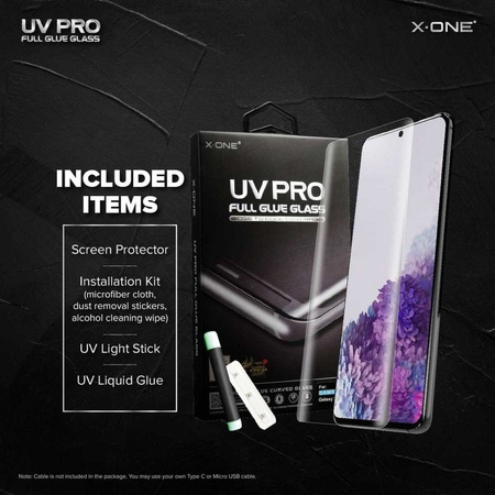 Szkło hartowane X-ONE UV PRO - do Samsung Galaxy S9 Plus (case friendly)