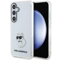 Etui Karl Lagerfeld IML Choupette na Samsung Galaxy S24+ - przezroczyste