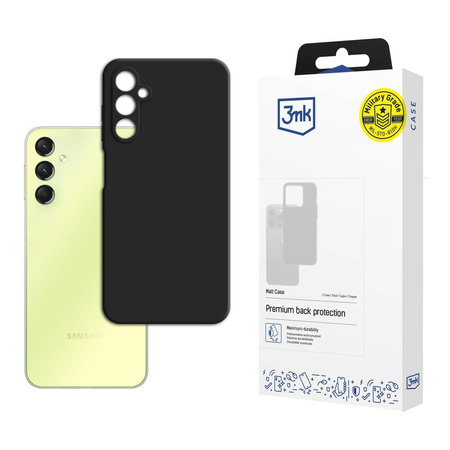 Etui 3mk Matt Case na Samsung Galaxy A25 5G - czarne