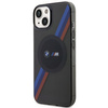 Case BMW BMHMP14SHDTK iPhone 14 6.1&quot; grey/grey Tricolor Stripes MagSafe