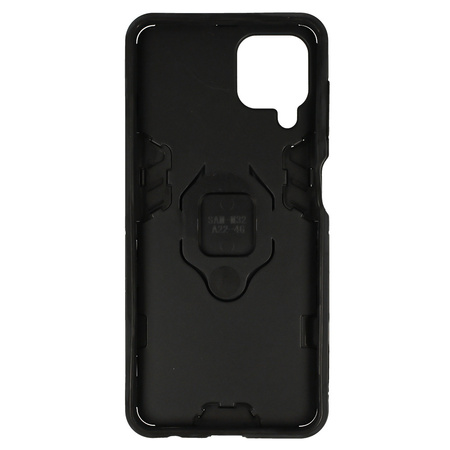 Ring Armor Case do Samsung Galaxy A22 4G/M22 4G Czarny