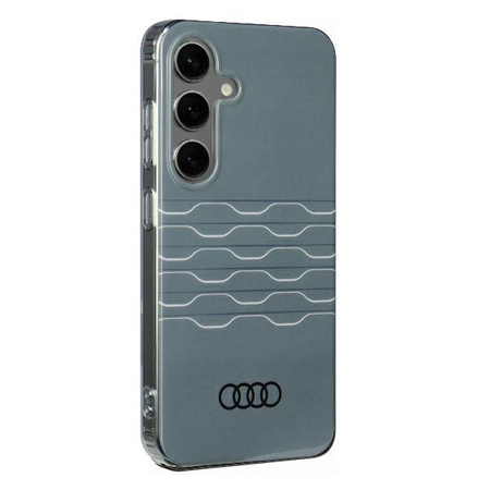 Audi IML Geometric Pattern Case S24 S921 szary/grey hardcase AU-IMLS24-A6/D3-GY