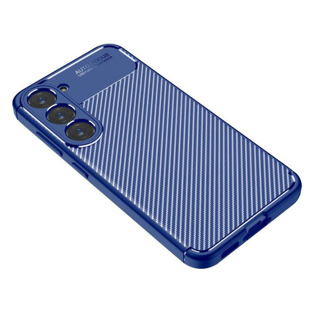 Case SAMSUNG GALAXY S23+ Armored Shockproof Nexeri Carbon Fiber blue