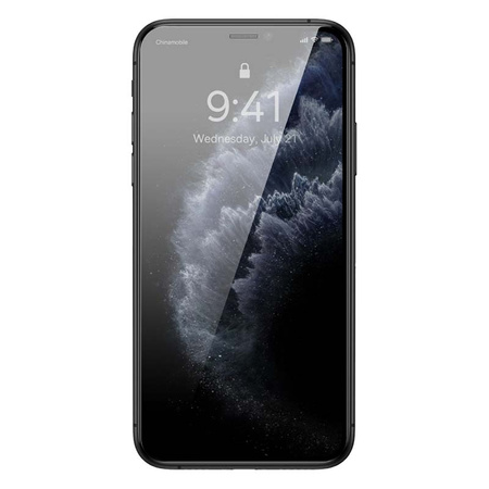 Szkło hartowane z filtrem prywatyzującym 0.3mm Baseus do iPhone XS Max / 11 Pro Max