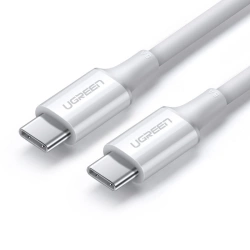 Ugreen kabel przewód USB Typ C (męski) na Typ C (męski) 1 m czarny (US300)