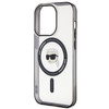 Karl Lagerfeld KLHMP15XHKHNOTK iPhone 15 Pro Max 6.7&quot; transparent hardcase IML Karl`s Head MagSafe