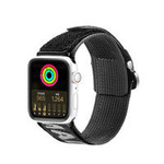 Dux Ducis Strap (Outdoor  Version) pasek Apple Watch Ultra, SE, 8, 7, 6, 5, 4, 3, 2, 1 (49, 45, 44, 42  mm) nylonowa opaska bransoleta czarno-srebrny