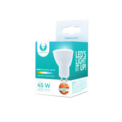 Żarówka LED GU10 7W 230V 4500K 565lm 38° Forever Light