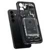 Spigen Ultra Hybrid case for Samsung Galaxy S24 - dark gray (Zero One pattern)