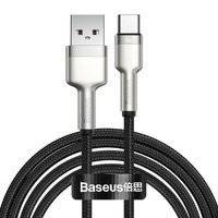 Baseus Cafule Series Metal Data USB - USB Typ C 66W cable 2m black (CAKF000201)