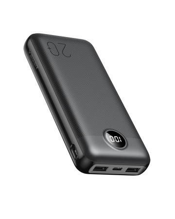 Bateria zewnętrzna (Powerbank) VEGER L20S - 20 000mAh LCD Quick Charge PD 20W czarny (VP2039PD  / W2039PD )