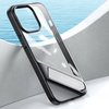 Ugreen Fusion Kickstand Case sztywne etui z żelową ramką i podstawką do iPhone 13 Pro czarny (90153)