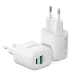 Duzzona 30W PD QC3.0 USB Type C / USB charger white (T2)