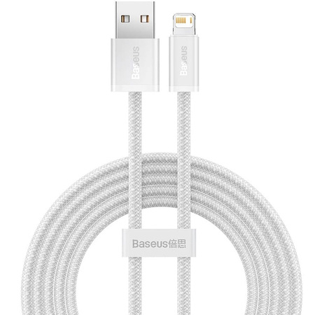 Kabel USB do Lightning Baseus Dynamic, 2.4A, 2m (biały)