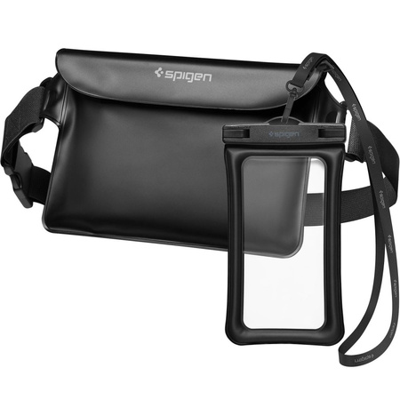 Spigen UNIVERSAL WASSERDICHTE TASCHE & HÜGELTASCHE SCHWARZ