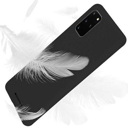 MERCURY SF JELLY CASE SAMSUNG A73 5G BLACK / CZARNY