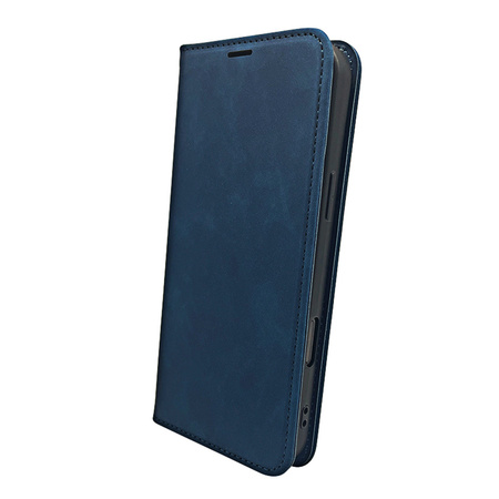 Etui Smart Suede do Xiaomi Redmi Note 13 5G (global) granatowe