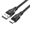 Acefast C8-04 USB-A / USB-C 3A Kabel - schwarz