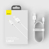 Baseus Superior kabel USB - Lightning 2,4A 1,5 m Biały (CALYS-B02)